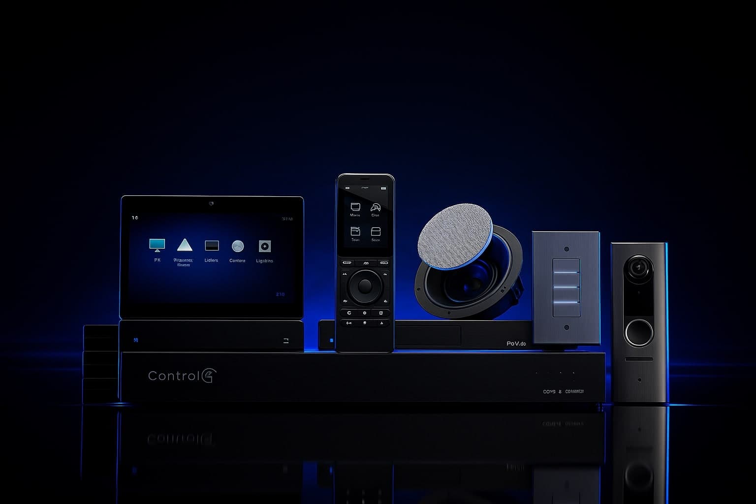 Control4 smart home — cinematic hero