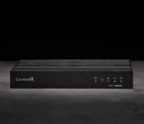 CORE 1 controller on a table.