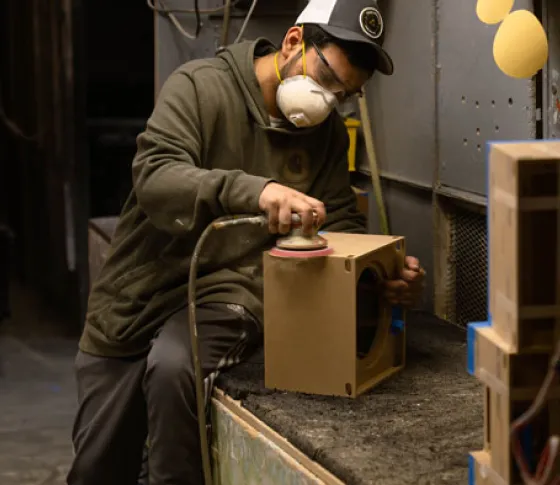 Triad factory in Portland, Oregon.