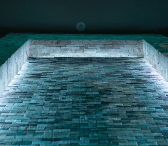 Linear profiles emphasizing architectural lines in a living space.